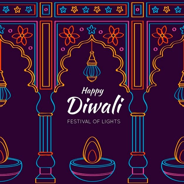 Creative Diwali Post, Diwali Sketch, Deepavali Design, Happy Diwali Post, Deepavali Poster, Diwali Elements, Diwali Celebration Illustration, Diwali Poster Background Design Creative, Diwali Poster Backgrounds