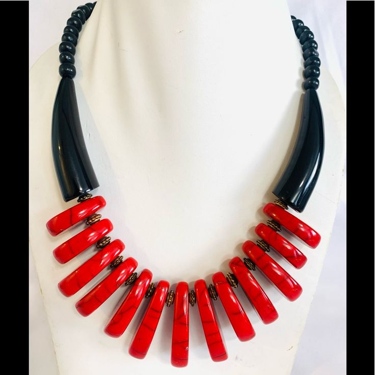 Beautiful Handcrafted Jewelry's From Himalayan Regions Brings You The Jewelry's Of Striking Appearance And Design. Each One Of Jewelry Is Unique, Handcrafted By Skilled Artisans From Himalayan Regions. Handmade Adjustable Red Necklace, Handmade Red Adjustable Necklace, Adjustable Red Handmade Necklace, Adjustable Red Coral Necklaces, Ballet Necklace, Ribbon Choker Necklace, Gemstone Choker Necklace, Blue Stone Pendant, Grey Pearl Necklace