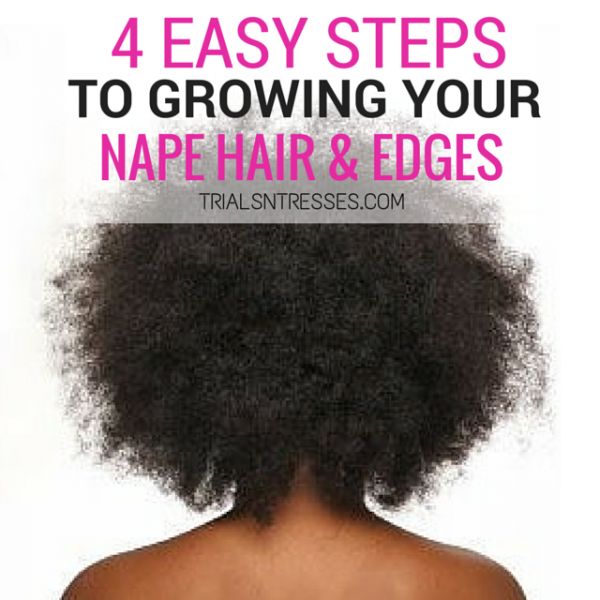 4 Easy Ways To Grow Nape Hair & Edges Grow Edges, Hair Edges, Hair 4c, Meagan Good, Hair Afro, Natural Hair Care Tips, Hair Regimen, Beautiful Natural Hair, Healthy Natural Hair