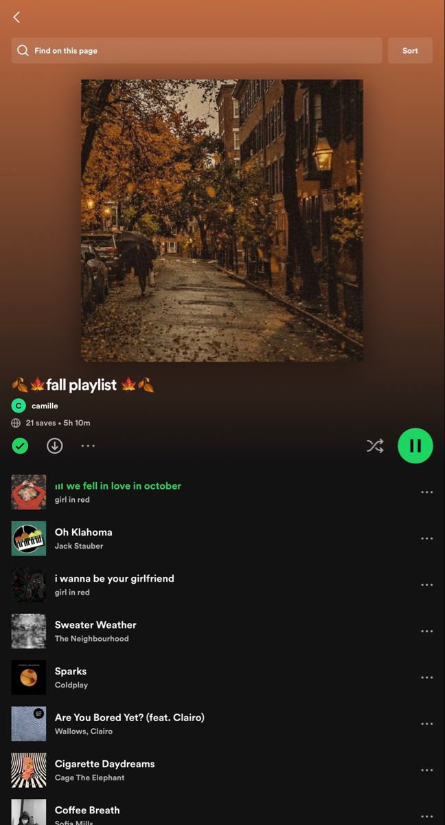 an app showing the music player for spotify, which is also available on iphone or ipad