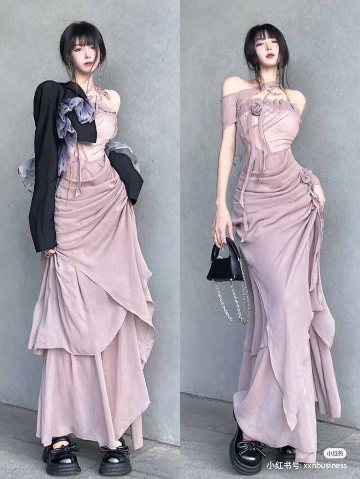 Prom Dresses Douyin, Asian Evening Dress, Douyin Prom Dress, Queen Outfits Royal, Douyin Dress, Fashion Designer Outfits, Beautiful Gown Designs, Douyin Fashion, Unique Wedding Dresses