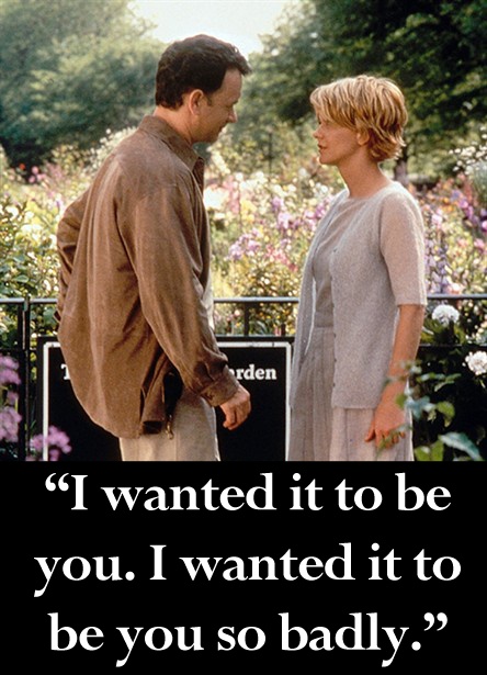 a man and woman standing next to each other in front of a sign that says the garden