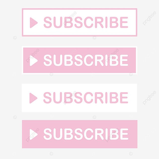 three pink and white labels with the words subscibe, subscibe, subcribe