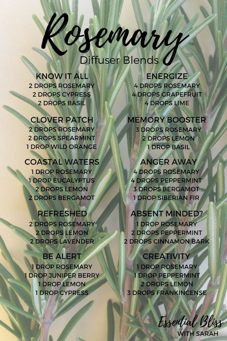 Rosemary Diffuser Blends | dōTERRA Essential Oils | Concentration | Flavouring #homemadeessentialoils Essential Oils For Babies, Essential Oil Combinations, Magia Das Ervas, Doterra Essential Oils Recipes, Essential Oil Diffuser Blends Recipes, Essential Oil Remedy, Essential Oils Guide, Essential Oils Herbs, Essential Oil Diffuser Recipes