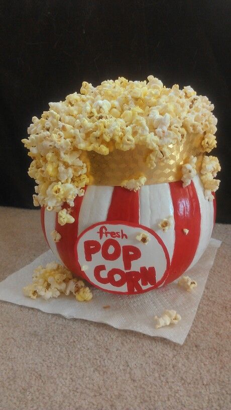 a popcorn bowl with some kind of thing in it that looks like something from the movie fresh pop corn