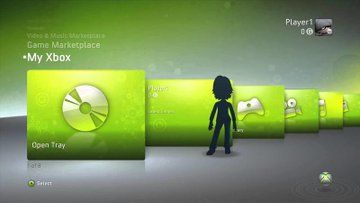 a person standing in front of some video game marketplace myxbox screenshots