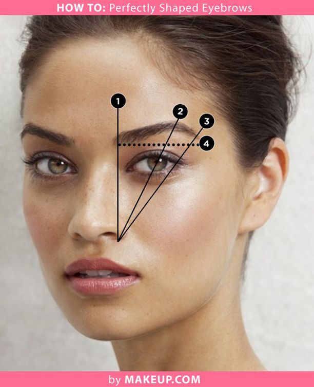 Beauty School: How to Get Perfectly Shaped Eyebrows Strobing Makeup, Teknik Makeup, Summer Wedding Makeup, Makeup Contouring, Makeup Tip, 얼굴 그리기, Smink Inspiration, Beauty Make-up, Wedding Makeup Looks