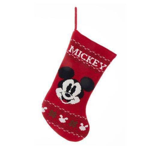 Kurt Adler - Mickey Mouse 19 Knitted Stocking Unicorn Snow Globe, Knitted Stocking, Snowflake Silhouette, Catherine Walker, Knit Stockings, Kurt Adler, Choose Your Style, Classic Image, Vintage Mickey