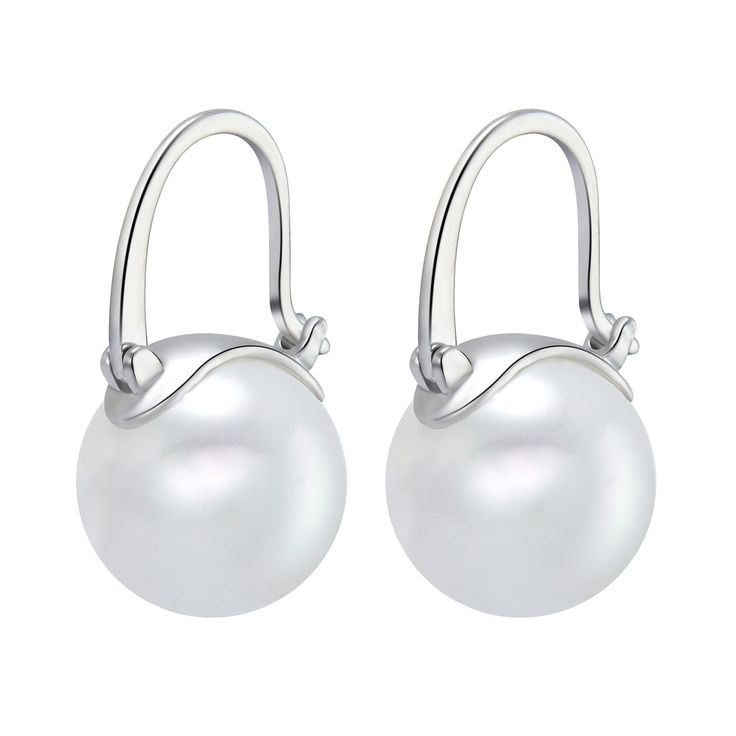 PRICES MAY VARY. 【ELEGANT】This pair of Akoya White pearl drop earrings is perfectly designed to create a classic vibe, holding a size of 12mm/0.47 inches. 【HYPOALLERGENIC】As one of the hottest earring styles at Hugetomato, this 925 Sterling Silver, yellow gold alloy dangle hoop earrings deserve to be. 【LIGHT WEIGHT】Holding 3.4g for each single pearl earring, you won’t feel the weight of the earrings thanks to its ergonomic hoop design. 【PERFECT GIFT】Shopping for gift ideas for women? Worn throug Nickel-free Elegant Huggie Earrings, Elegant Formal Huggie Earrings With Lever Back, Elegant Small Hoop Nickel-free Earrings, Nickel-free Huggie Earrings For Formal Occasions, Elegant Small Hoop Nickel Free Earrings, Nickel Free Huggie Earrings For Formal Occasions, Elegant Small Hoop Earrings Nickel Free, Elegant Nickel-free Dangle Huggie Earrings, Elegant Silver Nickel-free Huggie Earrings