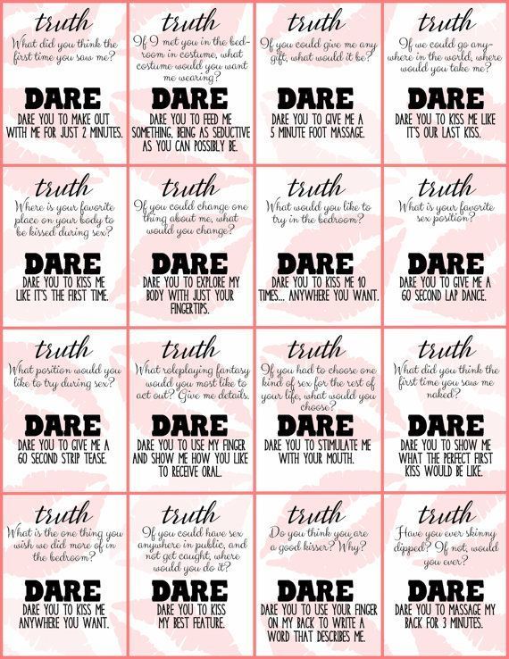 pink and white print with words that say dare