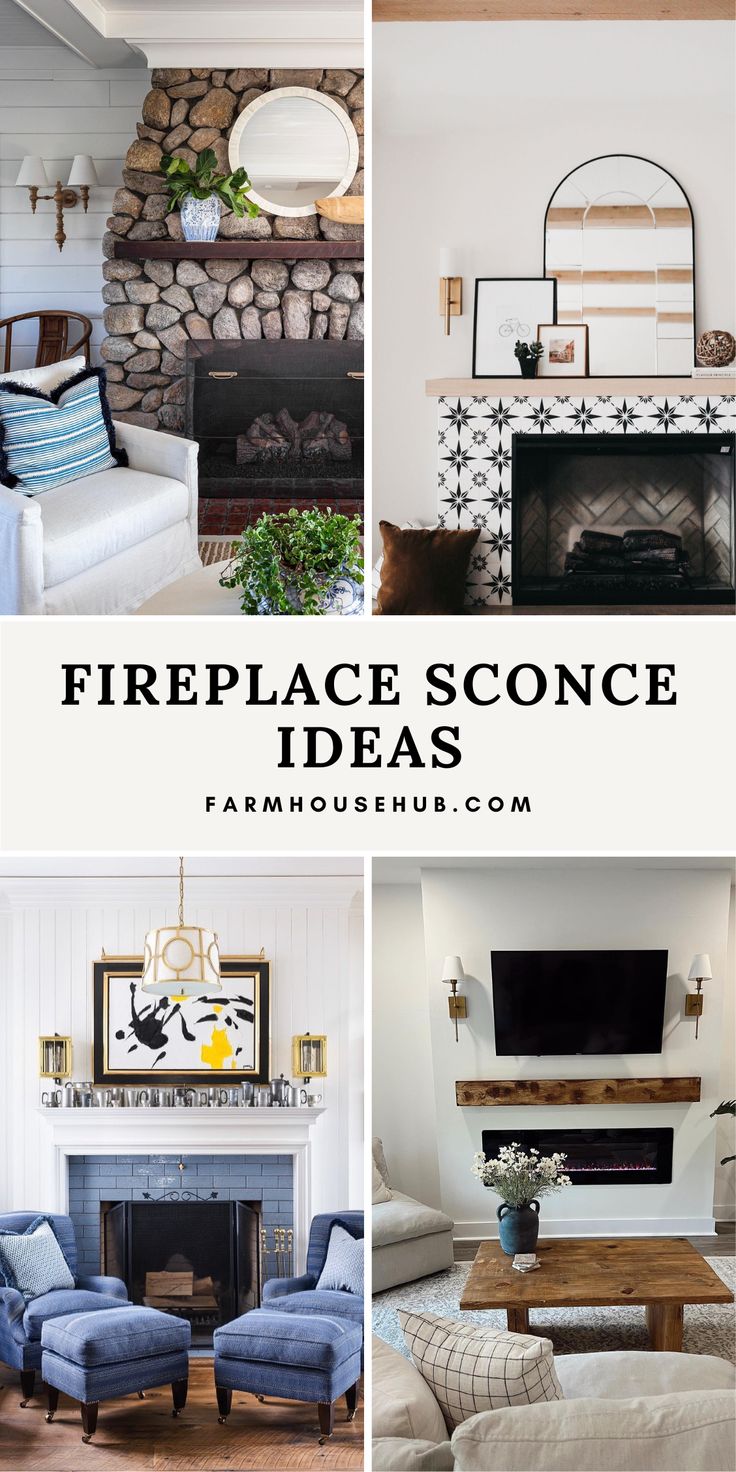 FIREPLACE SCONCE Lights On Fireplace Wall, Candle Wall Sconces Next To Tv, Wall Lights Living Room Fireplace, Sconces For Fireplace, Sconces Next To Tv Above Fireplace, Light Sconces Living Room Fireplaces, Farmhouse Fireplace Sconces, Lamps For Fireplace Mantle, Wall Sconces Fireplace Mantles