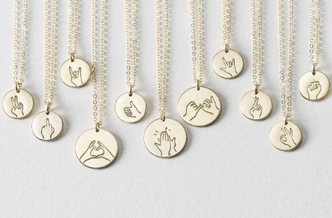 Peace•Love•Rock&Roll Hand Gestures, Peace Necklace, Name Necklace Silver, Dog Family, Best Friend Necklaces, Fingers Crossed, Gold Name Necklace, Friend Necklaces, Free Bracelet