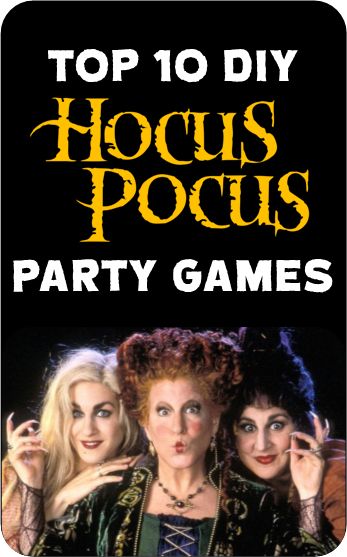 top 10 diy hocus pocus party games