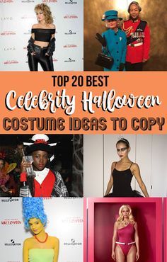 the top 20 best celebrity halloween costume ideas to copy on instagrams and facebook