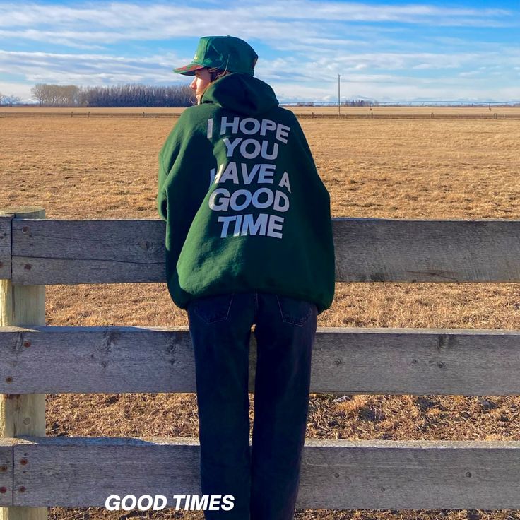 8 oz Classic Fit Made using 100% ethically grown cotton. Fabric blends: Heather Sport colors - 60% polyester, 40% cotton COLD MACHINE WASH - HANG TO DRY Hoodie Green, Dog Days, Forest Green, Good Times, Fun Sports, Cotton Fabric, Forest, Green, Fabric