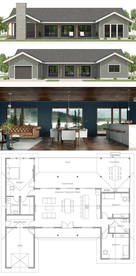 two story house plans with an open floor plan