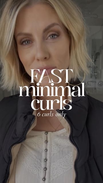 Loose Waves Short Hair, Flat Iron Curls Short Hair, Curling Fine Hair, Jocelyn Mcclellan, Lob Haircut Layered, Short Hair Waves, Beach Curls, Fast Hair, Flat Iron Curls