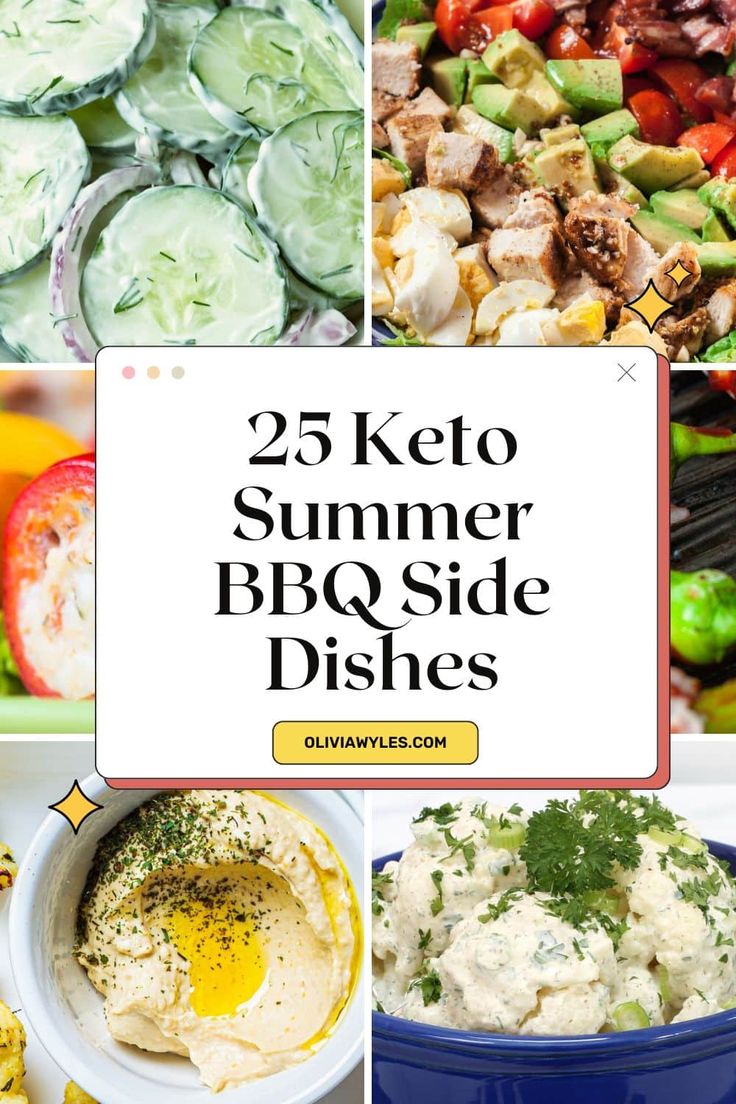 25 keto summer bbq side dishes