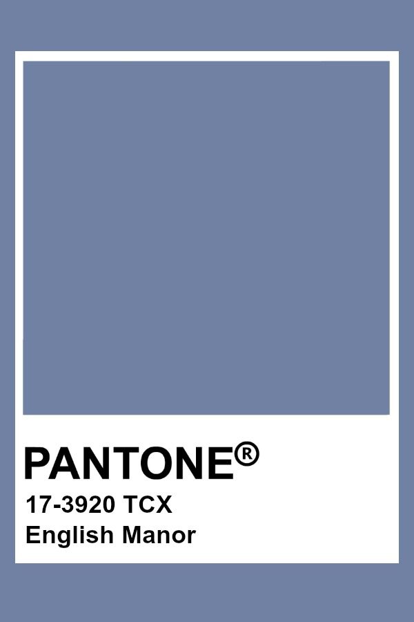 pantone's blue color is shown in this image