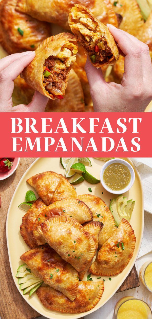 the breakfast empanadas are ready to be eaten