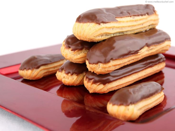 chocolate covered cookies stacked on top of each other