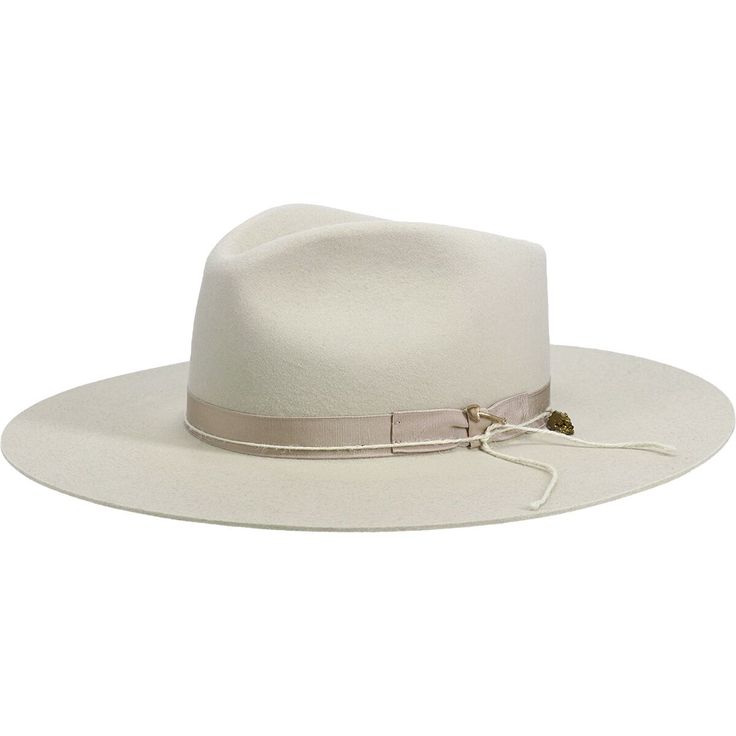 When we need to dress up our sundress or add a fun flare on formal occasions we turn to the Stetson JW Marshall Hat. This stylish hat boasts an easy-wearing felt construction and a wide over 4inch brim that keeps the sun off of our face. Female Dreads, Wedding Swag, Flat Brim Hat, Advanced Style, Stylish Hats, Women's Hats, Ski Snowboard, Brim Hat, Fashion Flats