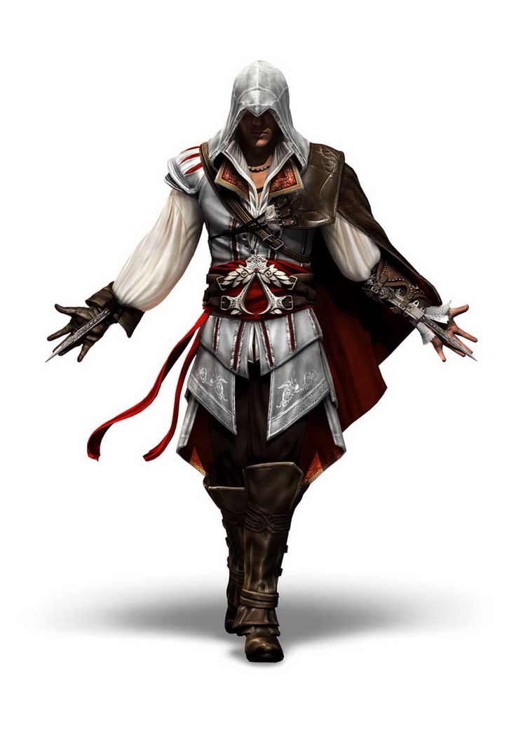 an image of a man in armor with text saying nothing is true everything is permitted