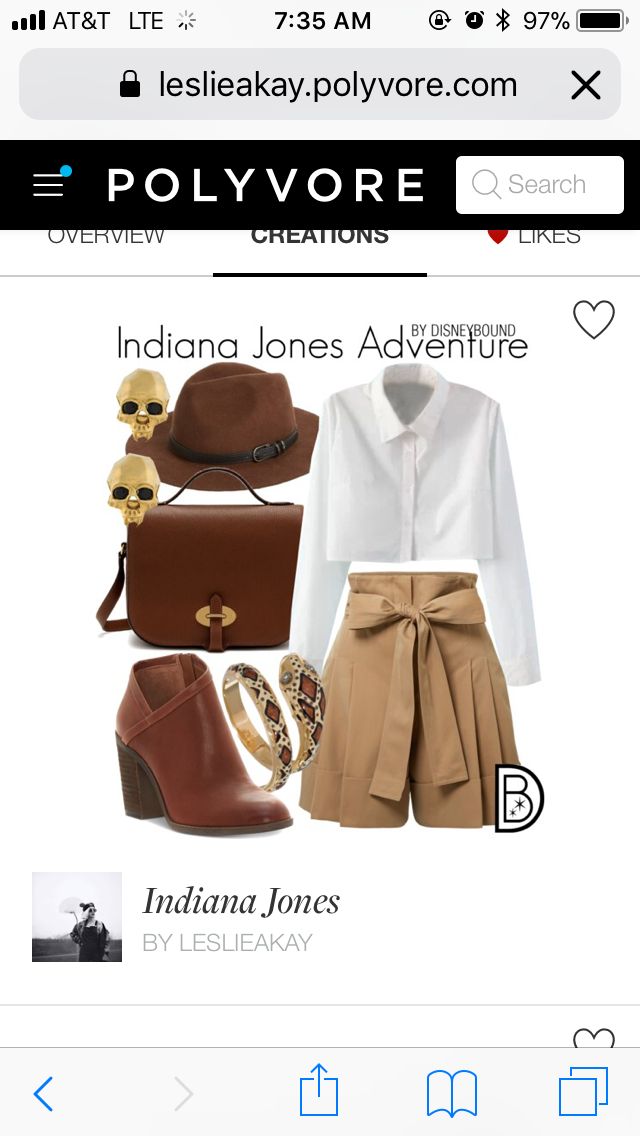 an image of a woman's clothes and accessories on the app store page for polyvore