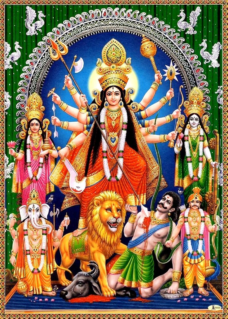 the hindu deities and their attendants