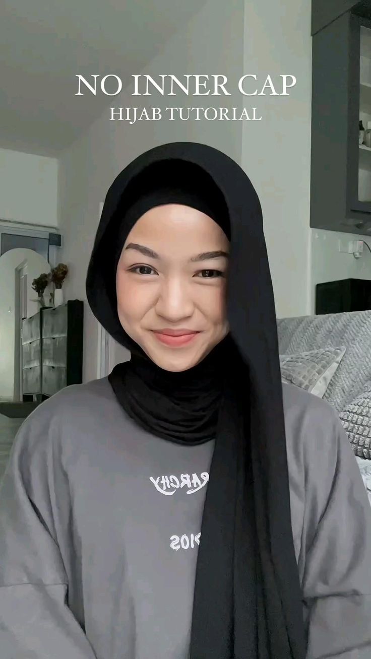 Simple Hijab Tutorial, Black Hijab, Stile Hijab, Simple Hijab, Hijab Style Tutorial, Pashmina Hijab Tutorial, Stylish Hijab, Mode Turban, Hijab Trends