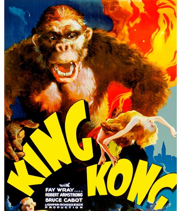 a movie poster for king kong