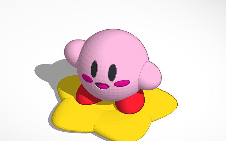 a pink teddy bear sitting on top of a yellow star shaped pillow with eyes closed