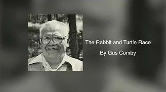 the rabbi and turtle race by gus compy is featured in this black and white photo