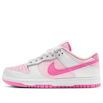 (WMNS) Nike Dunk Low 'Pink Foam' HQ1181-661 Cheap Cute Sneakers, Nike Shoes Unique, All Nike Shoes Women, Pink And White Off White Shoes, Shoes Size 5, Pink And White Tennis Shoes, Pink Birthday Shoes, Women’s Nikes, Girly Items Products