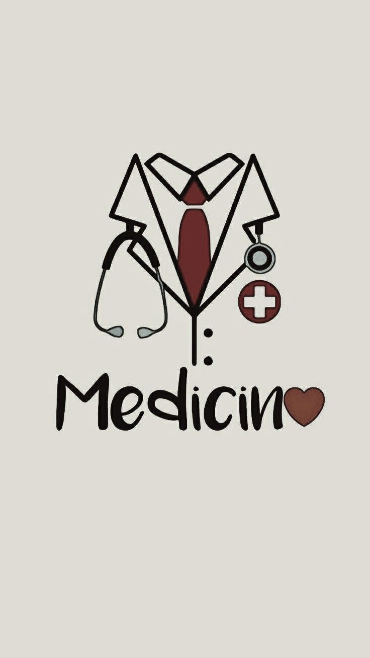 a medical logo with a doctor's suit and stethoscope