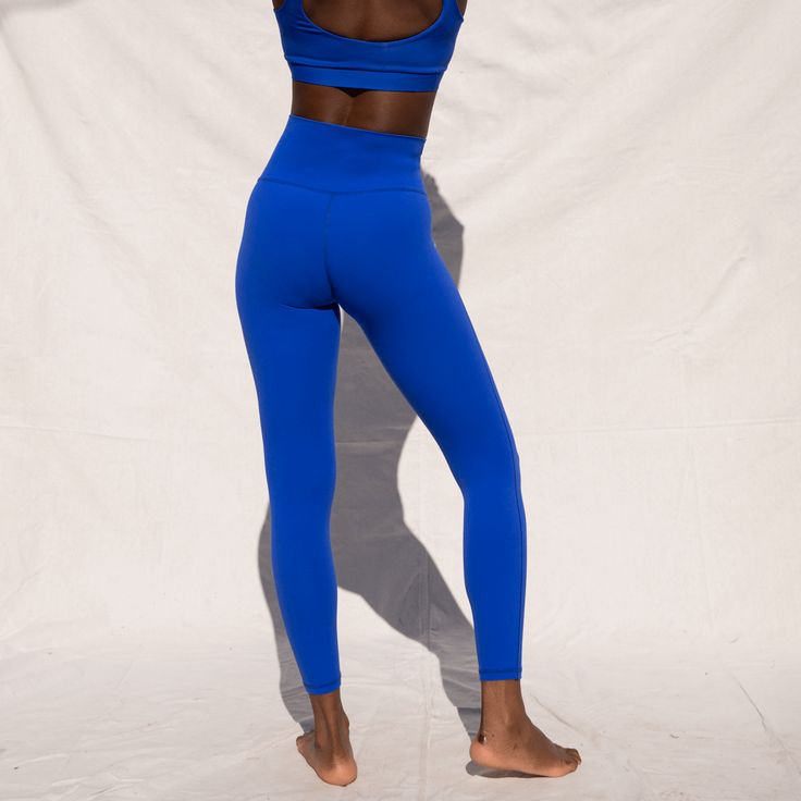 Super high rise, super supportive, super quick drying, super dope. Made from LOF's own Super Moves Fabric, created for super people up to super sweaty things. Plays well with others, these leggings pair well with all LOF bikini tops and Super Moves tops. Fit Back, Training Day, Home Sport, Blue Leggings, First Place, Comfort Fit, Tights, High Rise, Leggings