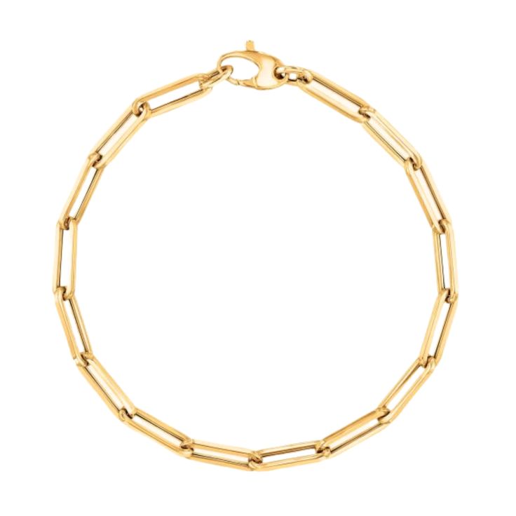 Gold paperclip chain bracelet. Buy alone or use as a base to build your own charm bracelet with our interchangeable charms! Elevate your wrist with our chic chain bracelet - a sleek and versatile accessory that effortlessly blends classic charm with modern simplicity. This bracelet features a delicate chain that adds a touch of understated elegance to your look. Whether worn solo for a minimalist vibe or layered with other favorites for a bolder statement, this chain bracelet is a must-have addi Minimalist Vibe, Gold Link Bracelet, Gold Link, Delicate Chain, Understated Elegance, Brass Material, Black Stone, Paper Clip, Build Your Own