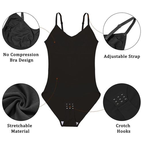 Plus Size Shapewear Bodysuit Women Black Brief | Moon Wood Plus Size Shapewear, Shapewear Bodysuit, Body Suit, Shapewear, Adjustable Straps, Confidence, Moon, Plus Size, For Women