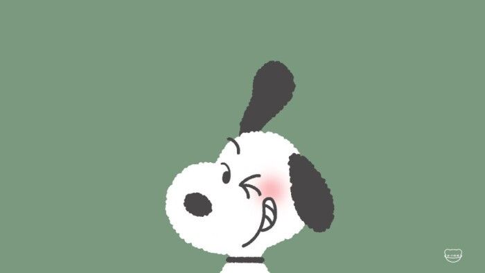 a cartoon dog with its tongue out and eyes wide open, looking at the viewer