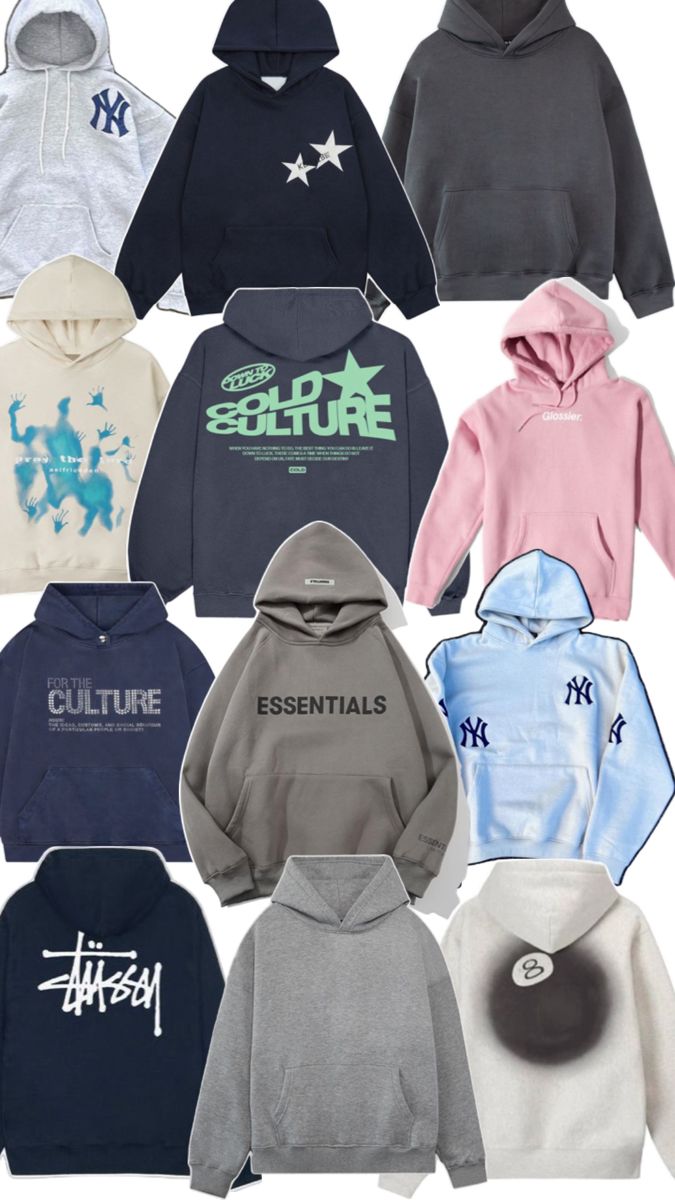 #sweatshirt #trendy #hoodies #inspo Hoodies Teen Girl, Back To School Hoodies, Trendy Sweatshirts Hoodie, Hoodies That Hoodie, Hoodie Collection Aesthetic, Where To Get Hoodies, Hoodies For School, Hoodies And Sweatpants Outfit, Trendy Hoodie Designs