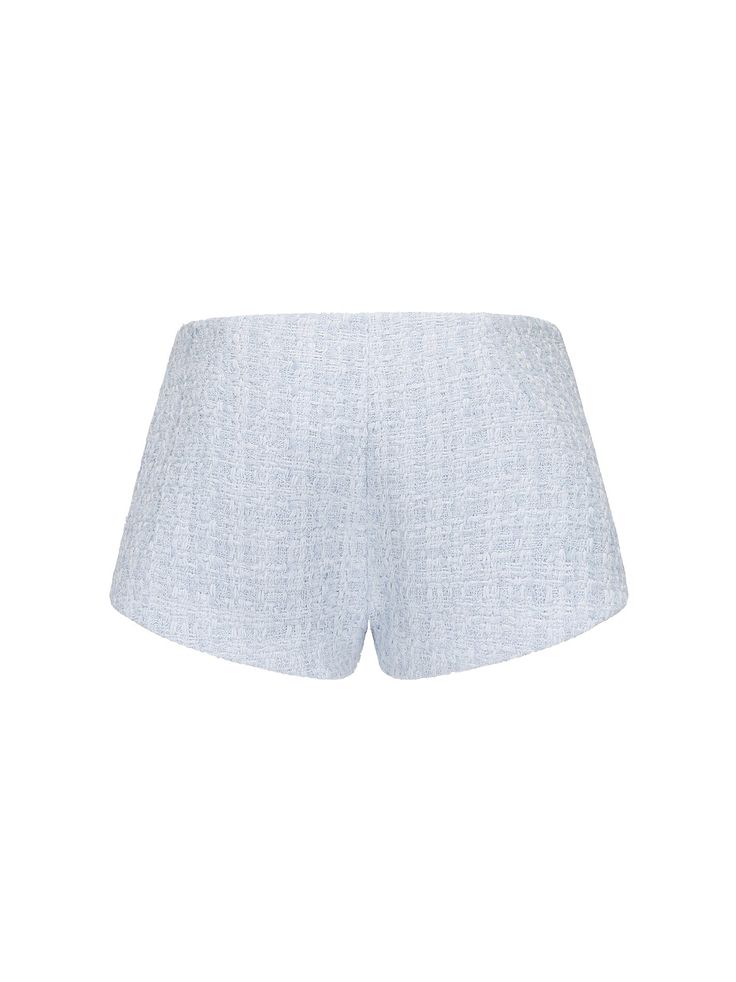 Introducing the Anabella Shorts, a fresh twist on a timeless design that exudes romance and elegance. These shorts are a stylish must-have, perfect for adding a chic flair to any outfit. Why We Love It: Luxurious Fabric: Made from simple plaid tweed, these shorts bring a romantic and sophisticated vibe to your wardrobe. The exquisite tailoring and fabric choice create a harmonious blend of elegance and modernity. Stylish Design: The slightly upturned hem design of the shorts subtly elongates the Chic Loungewear Bottoms With Short Leg, Chic Short Leg Loungewear Bottoms, Elegant Shorts For Day Out, Elegant Loungewear Shorts For Spring, Elegant Spring Loungewear Shorts, Chic Pajama Shorts, Casual Short Bottoms For Loungewear, Chic Beach Pajama Shorts, Chic Pajama Shorts With Elastic Waistband