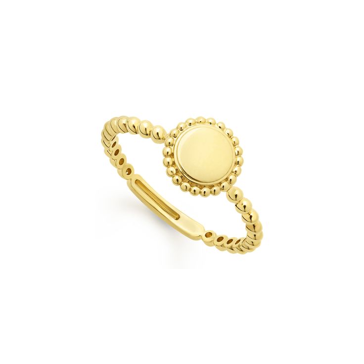 Gold Circle Ring, Simple Stacking Rings, Lagos Jewelry, Gold Circle, Circle Ring, Engraved Items, Gold Collection, Ring Size Guide, Gold Gold