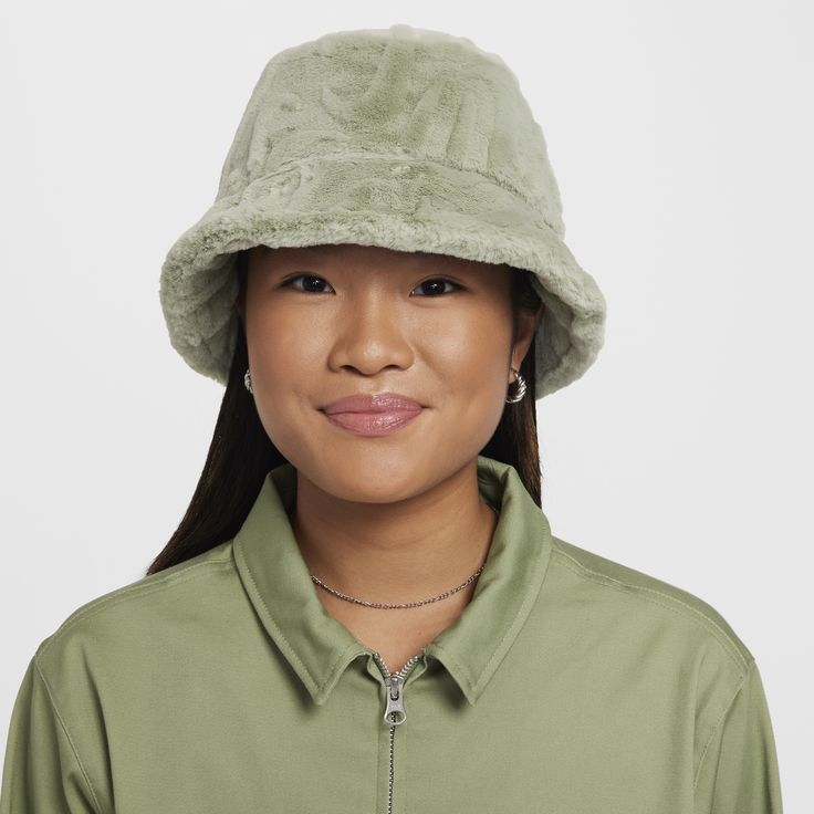 What's fuzzy and covered in Swoosh logos? This bucket hat, of course. Plush faux fur keeps it supersoft and wildly comfortable, so you feel as good as you look. Fluffy Hat, Kids Bucket Hat, Kid Lifestyle, Reference Poses, Of Course, Big Kids, Bucket Hat, Art Reference, Faux Fur