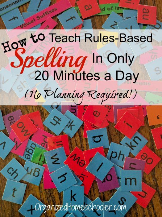 the words spelling and numbers are used to teach how to spell rules based on letters