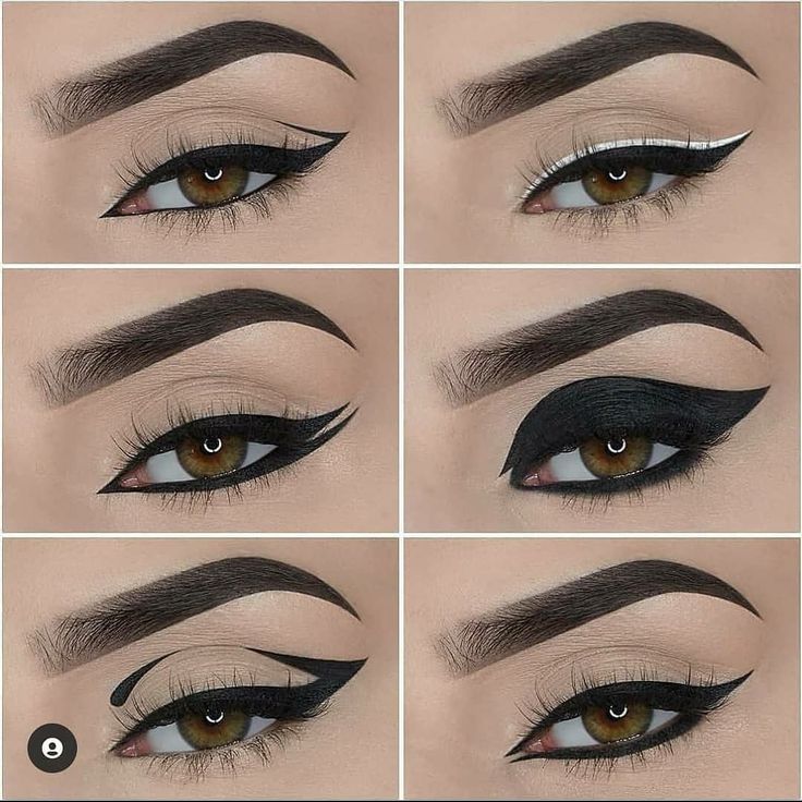 Cat Eyeliner Makeup, Eyeliner Designs, Winged Eyeliner Tutorial, Simple Eyeliner, Cat Eyeliner, Eyeliner Styles, Cat Eye Makeup, Eye Makeup Pictures, How To Apply Eyeliner