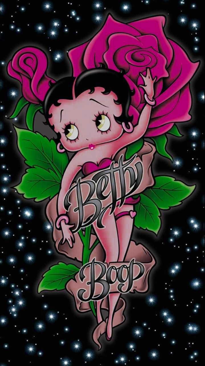 Betty Boop Gifts, Betty Boop Tattoos, Betty Boop Classic, Betty Boop Quotes, Black Betty Boop, Images Disney, Betty Boop Cartoon, Betty Boop Art, Betty Boop Pictures