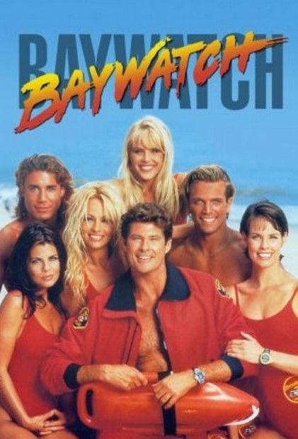 the cast of baywatch posing for a poster