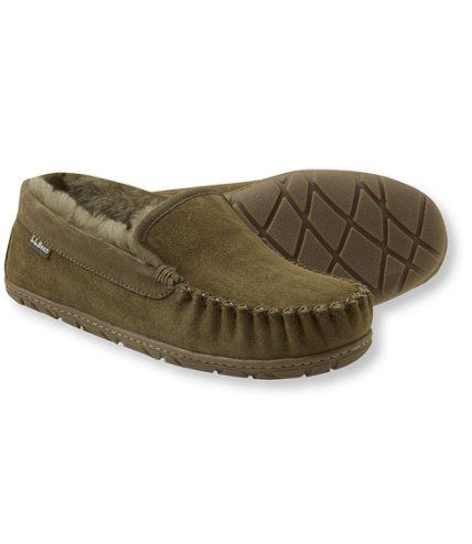 Free Shipping. Discover the features of our Men's Wicked Good Slippers, Venetian at L.L.Bean. Our high qualityFootwear are backed by a 100% satisfaction guarantee. Shearling Slippers With Rubber Sole And Closed Toe, Sheepskin Slip-on Slippers With Cushioned Footbed, Winter Leather Footbed Slip-on Slippers, Cozy Leather Slippers With Suede Lining, Winter Slip-on Slippers With Leather Footbed, Cozy Slip-on Slippers With Suede Lining, Comfortable Winter Slippers With Leather Footbed, Cozy Slippers With Suede Lining And Round Toe, Shearling Slippers With Suede Lining