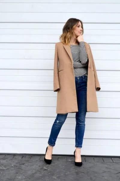 August Diaries, Camel Coat Outfit Casual, London In August, Zara Pumps, Camel Coat Outfit, Jeans Heels Outfit, Camel Wool Coat, Tan Coat, Clothing Staples