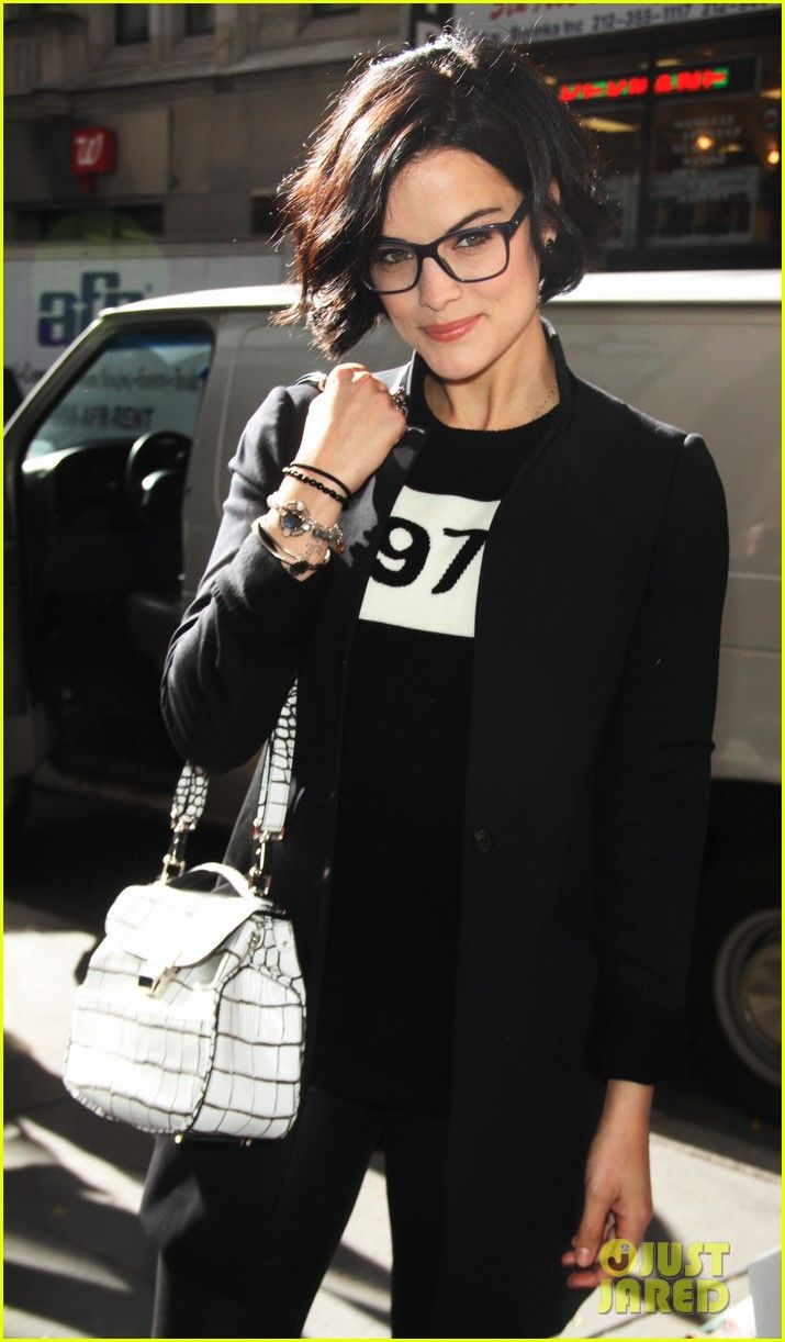 Jaime Alexander Short Hair, Jaimie Alexander Hair Short, Jamie Alexander Short Hair, Jaime Alexander Hair, Jaimie Alexander Hair, Short One Length Bob, Jamie Alexander Hair, Jaime Alexander, Glasses Short Hair